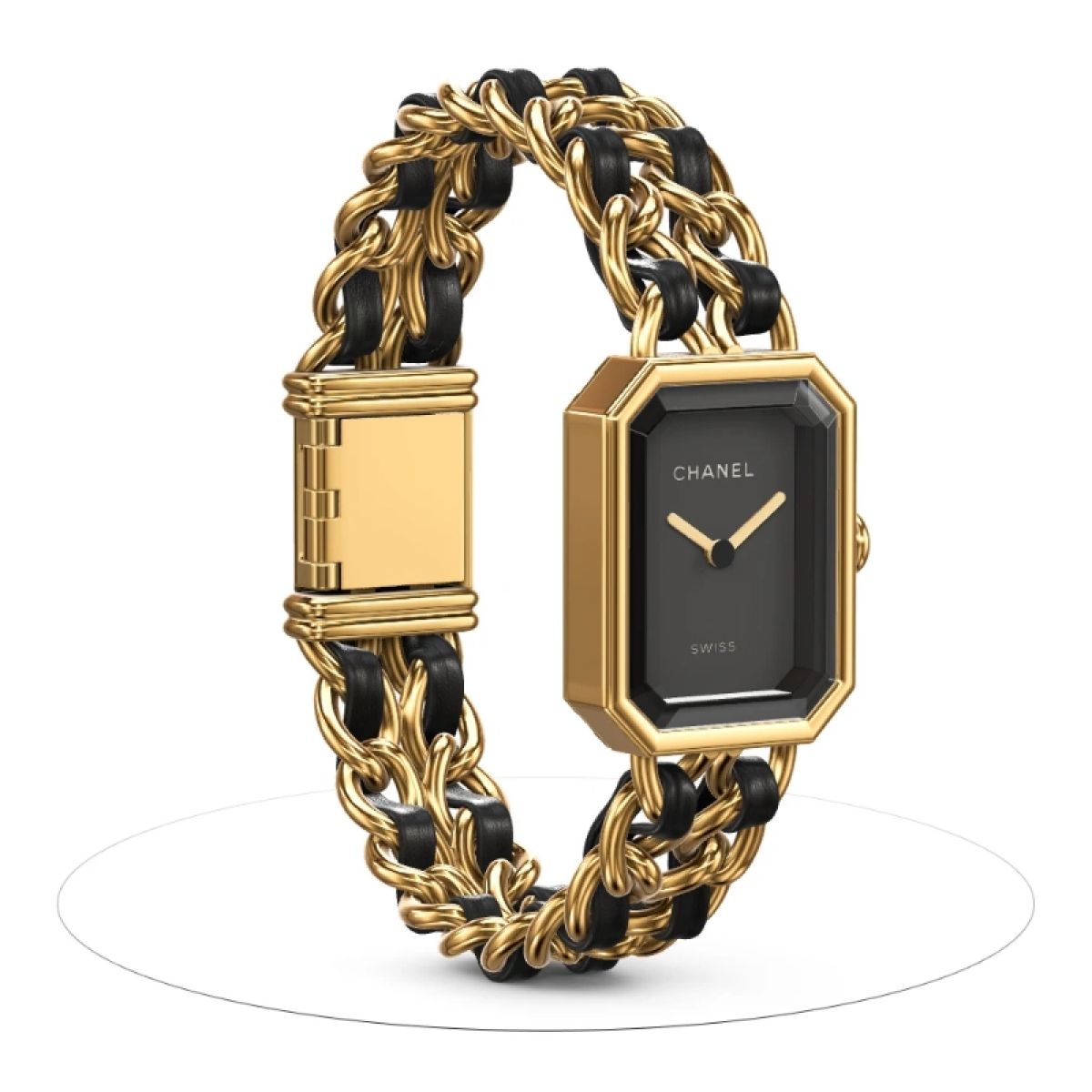 Наручные часы CHANEL Gold V1 золтой/черный Наручные часы CHANEL Gold V1 золтой/черный