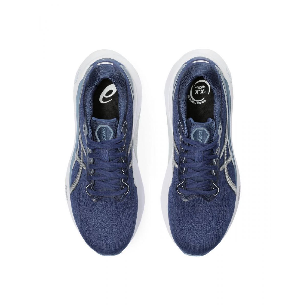 Кроссовки ASICS GEL-KAYANO 30 Plus синий белый Кроссовки ASICS GEL-KAYANO 30 Plus синий белый
