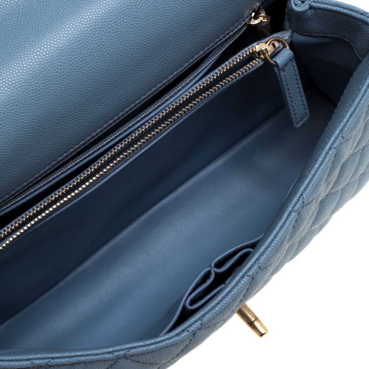 Дамская сумка Chanel Blue Caviar Leather Дамская сумка Chanel Blue Caviar Leather